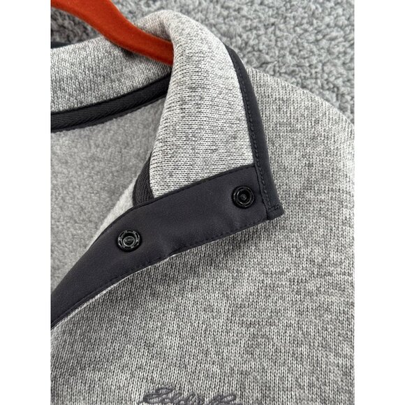 Eddie Bauer Mens Grey Pullover Fleece Sweater Size XXL - Picture 4 of 9